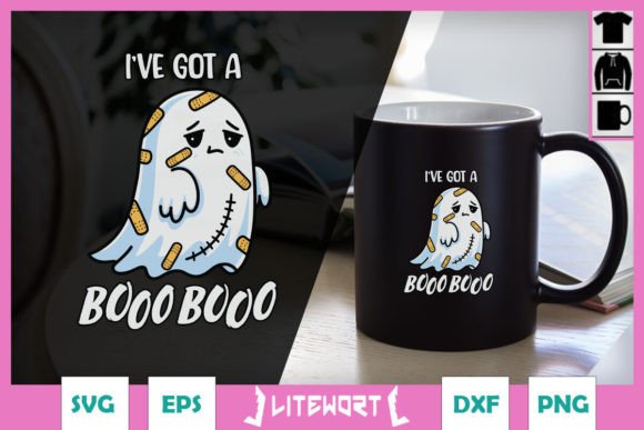 Boo Boo Halloween Graphics for Creative Publishers