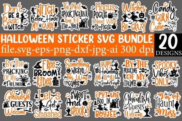 Fun Halloween Graphics for Crafts