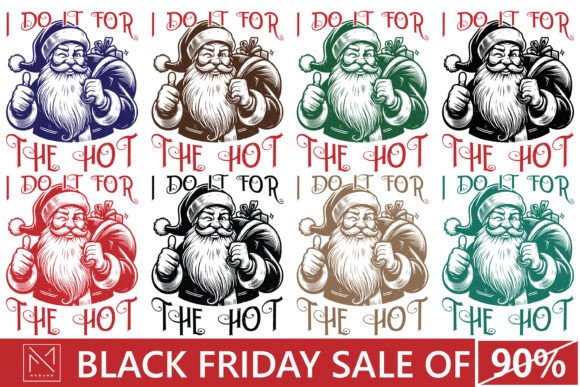Funny Santa SVG: A Graphic Asset for Festive Crafts