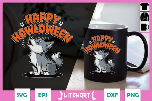 Happy Howloween Funny Halloween SVG for Graphics and Crafts